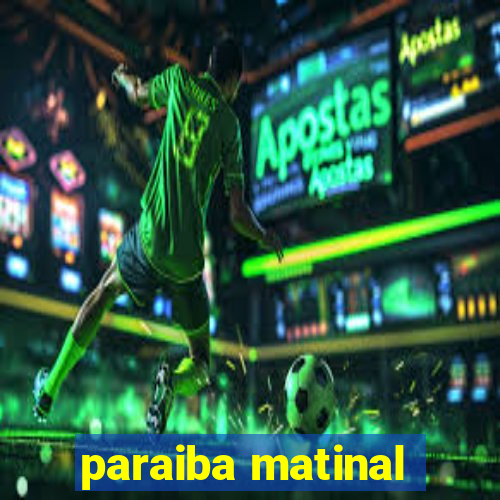 paraiba matinal